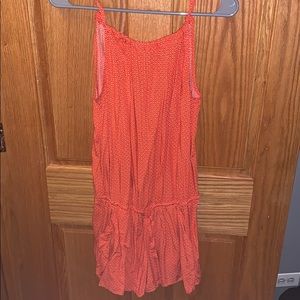 Orange romper
